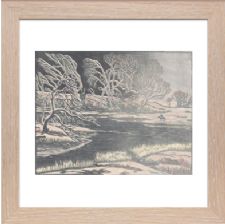 Childe Rowland, key black & 3 colour blocks - Unsigned - Ready Framed